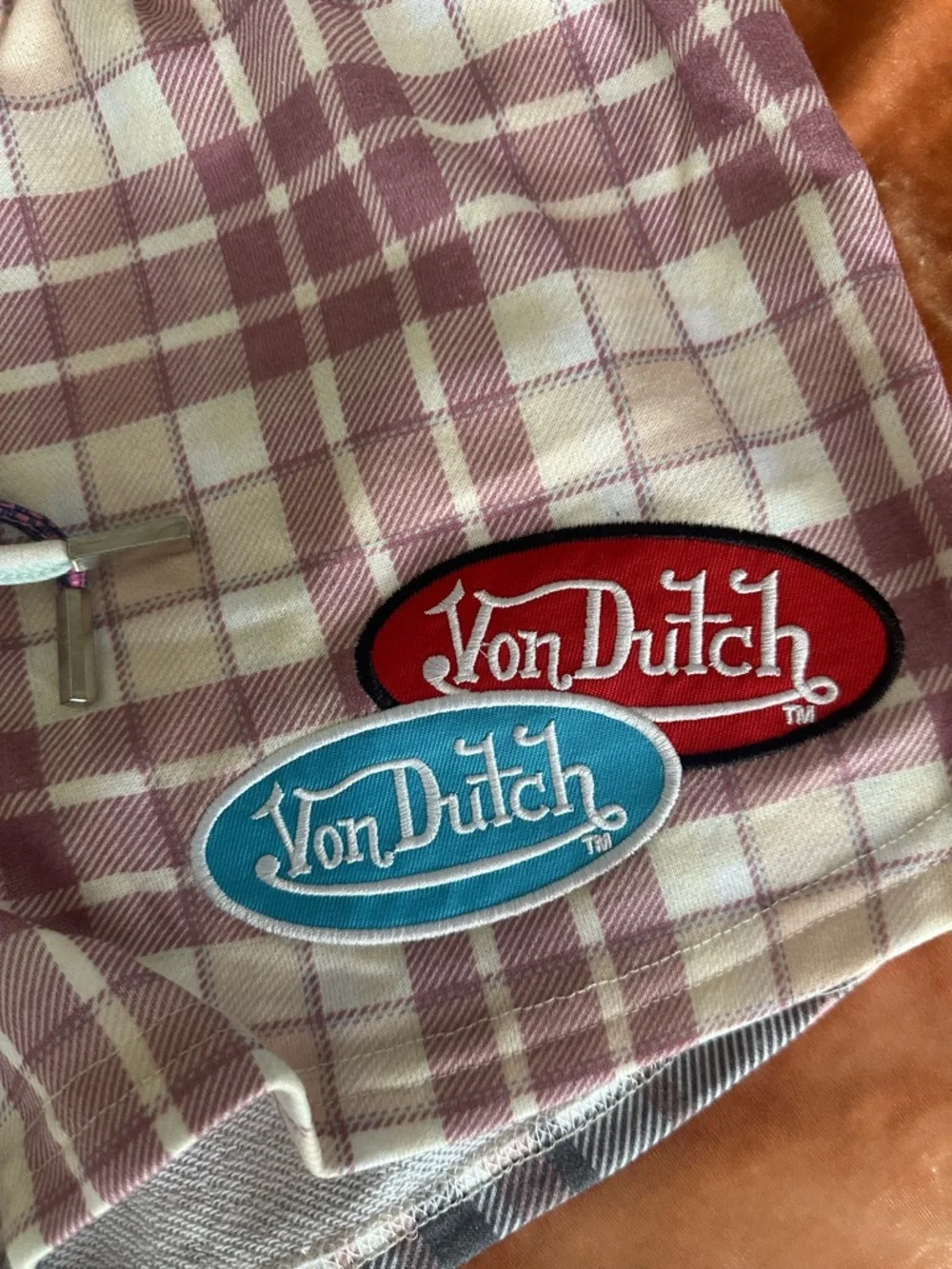 NWT Von Dutch Patchwork Graphic Lounge PJ Shorts - Picture 8 of 9